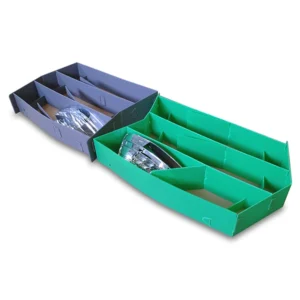 Rigid divider with lightning